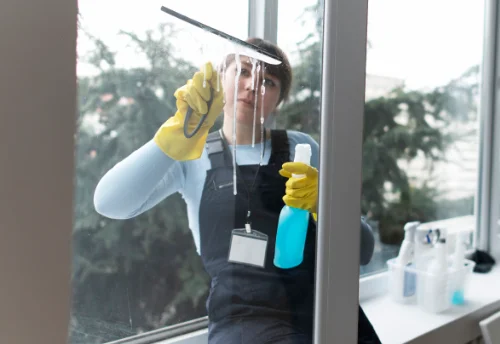 Nettoyage de vitres intérieures et extérieures à Châteaubourg